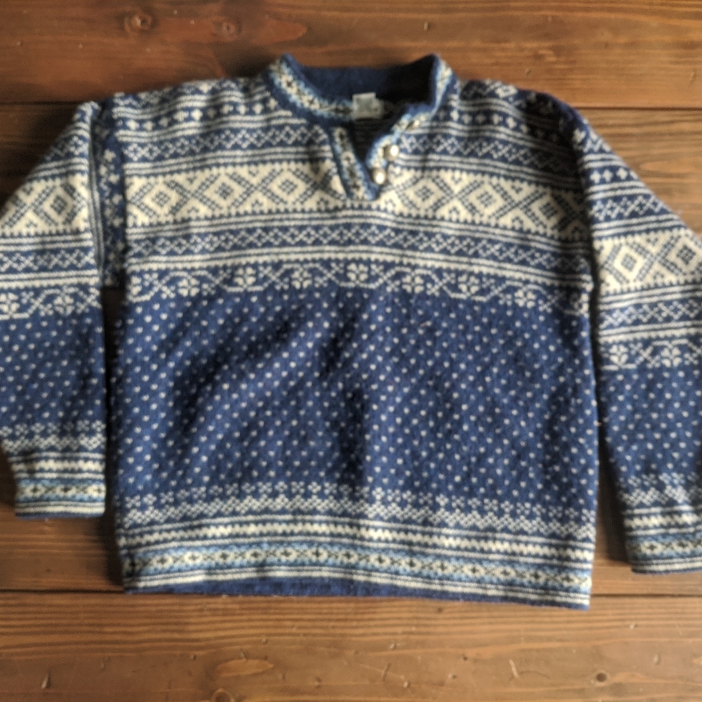 LL Bean Winter Sweater